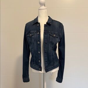 AG Adriano Goldschmied Dark Blue Jean Jacket